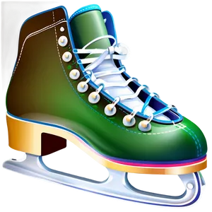 Decorative Ice Skates Png 15 PNG Image