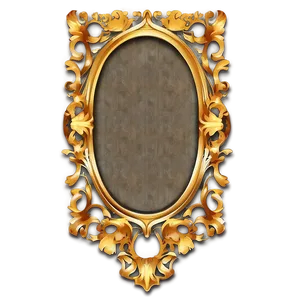 Decorative Ornate Frame Png Rwn54 PNG Image