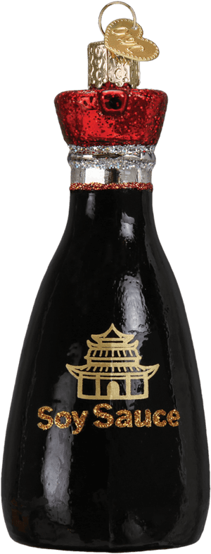Decorative Soy Sauce Bottle Ornament PNG