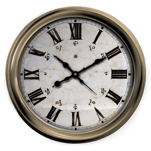 Decorative Wall Clock PNG 90 PNG with transparent background