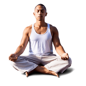 Deep Breathing Meditation PNG 5 PNG