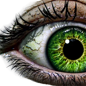 Deep Green Eye Detail Png Pps PNG Image