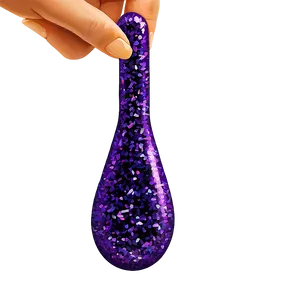 Deep Purple Glitter Png Pbg66 PNG Image