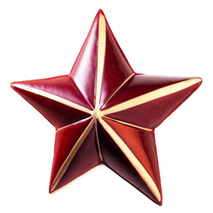 Deep Red Star PNG 32 PNG