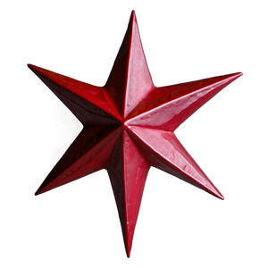 Deep Red Star PNG cgr99 PNG