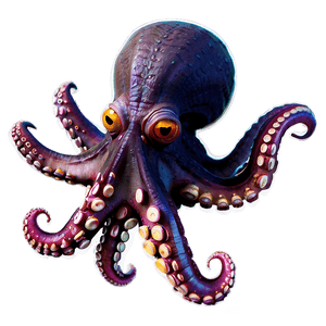 Deep Sea Octopus PNG xrs36 PNG image with transparent background