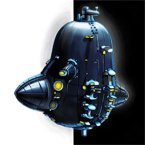 Deep Sea Submarine PNG ftu PNG with transparent background