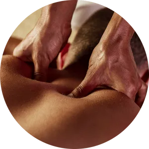 Deep Tissue Massage Technique PNG Image