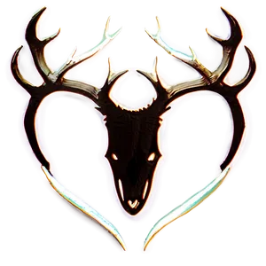 Deer Antler Silhouette Png 24 PNG Image