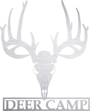 Deer Camp Logo Design PNG Image