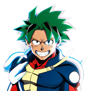 Deku and All Might PNG bml PNG image with transparent background