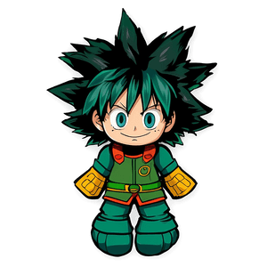 Deku Dark Shadow PNG jfo PNG image with transparent background