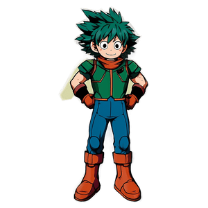 Deku Hero Costume PNG nha PNG image with transparent background