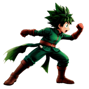 Deku Mid Battle PNG ycr PNG image with transparent background