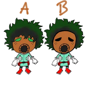 Deku Spotthe Difference PNG Image