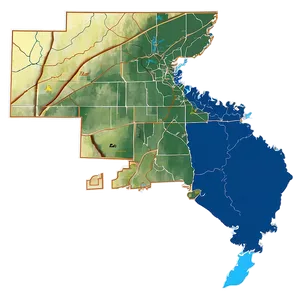 Delaware Map Png 06202024 PNG Image