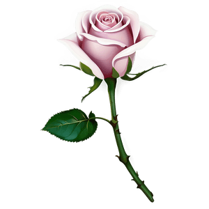 Delicate Pink Rose PNG vyi PNG image with transparent background