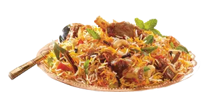 Delicious Biryani Dish.png PNG Image