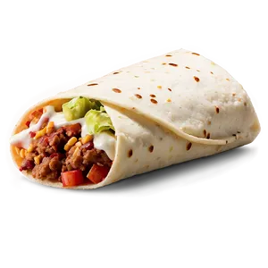 Delicious Mexican Burrito Png Mwe89 PNG Image