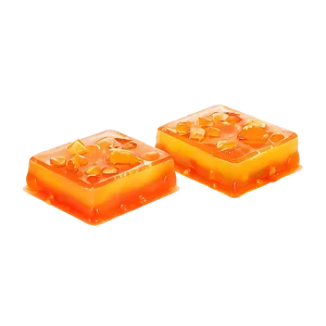 Delicious Orange Jello Dessert Png 06132024 PNG Image