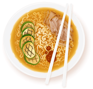 Ramen Bowl Png - Ramen Noodle Png PNG