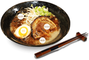Ramen Hakata Menu PNG