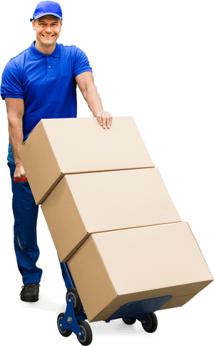 Courier Male - Office Delivery, HD Png Download PNG
