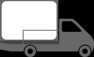 Delivery Truck Vector Illustration PNG image with transparent background