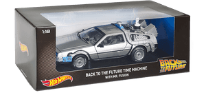 Delorean Back To The Future Hot Wheels Escala 1 8, HD Png Download PNG image with transparent background