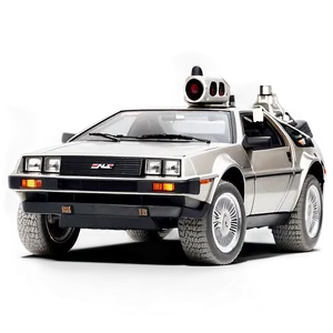 Delorean Car Show Display Model Png 10 PNG Image