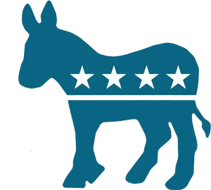 Democratic Party Donkey Symbol PNG Image