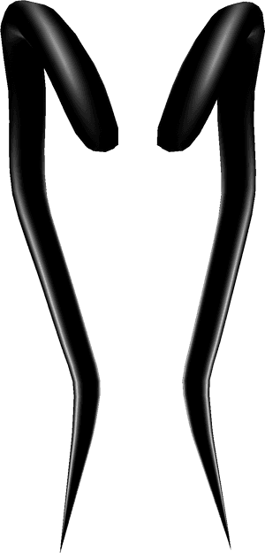 Devil Clipart Black And White - Demon Tail Png Transparent, Png Download PNG with transparent background