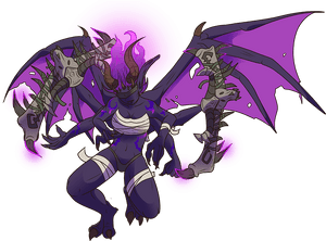 Demon Hunter Wow Png - Demon Hunter Metamorphosis Art, Transparent Png PNG image with transparent background