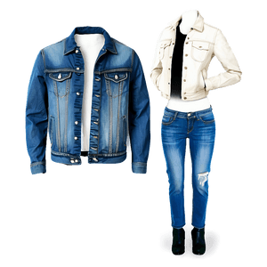 Denim Jeans and Jackets PNG erk PNG with transparent background