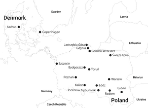 Denmark Map, HD Png Download PNG image with transparent background