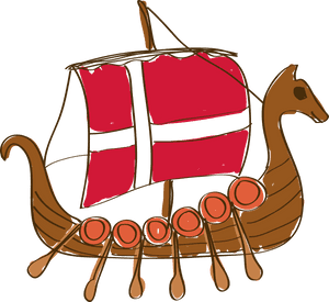 Denmark Royalty Free Sketch - Denmark Viking Boat Clipart, HD Png Download PNG image with transparent background