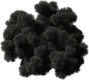 Dense_ Black_ Smoke_ Clouds PNG Image