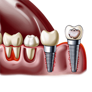 Dental Implants Diagram PNG 19 PNG with transparent background