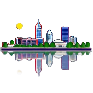 Des Moines Skyline Png 56 PNG Image