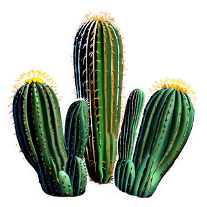 Desert Cactus PNG 05032024 PNG image with transparent background