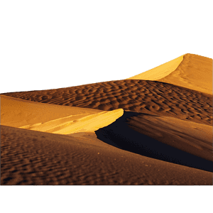 Desert Dunes at Dawn Landscape PNG 06232024 PNG image with transparent background