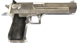 Desert Eagle Pistol Isolated PNG Image