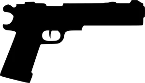 Desert Eagle Silhouette PNG Image