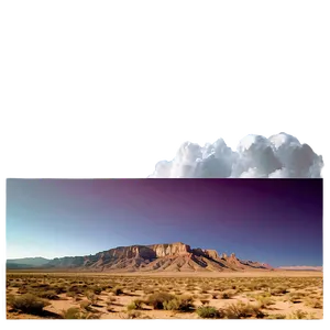 Desert Mesa Scenery Png Vxj31 PNG Image