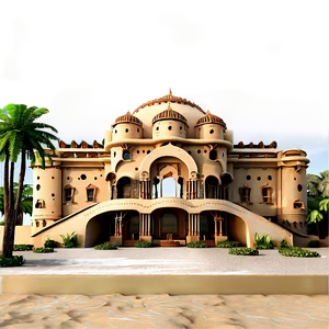 Desert Mirage Palace Png 06282024 PNG Image