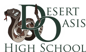 Desert Oasis High School Logo PNG image with transparent background