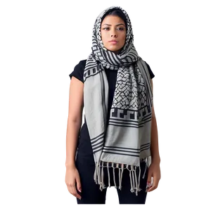 Desert Scarf Keffiyeh Style Png 06272024 PNG Image