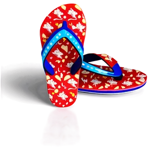 Designer Brand Flip Flop Png 10 PNG Image