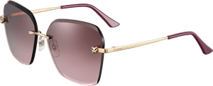 Cartier Panthere De Cartier Glasses, HD Png Download PNG with transparent background