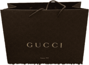 #gucci #paper #bag - Transparent Background Gucci Shopping Bag Png, Png Download PNG